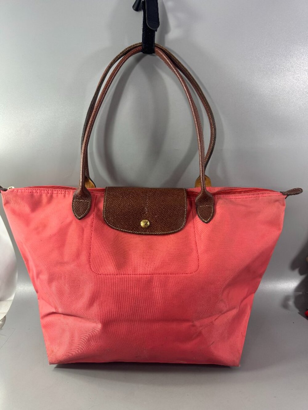 Longchamp Nylon Le pliage Large ''Shopping'' Bag